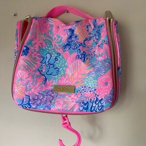 Lily Pulitzer travel makeup pouch